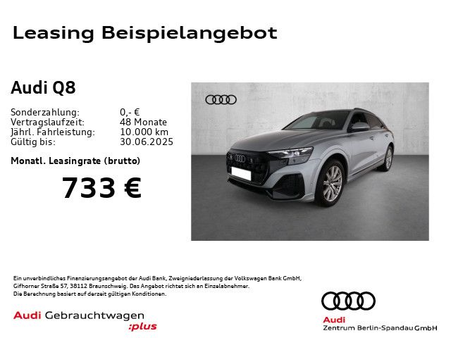 AUDI Q8 45 TDI qu. tiptronic *MATRIX*AHK*HuD*360°*