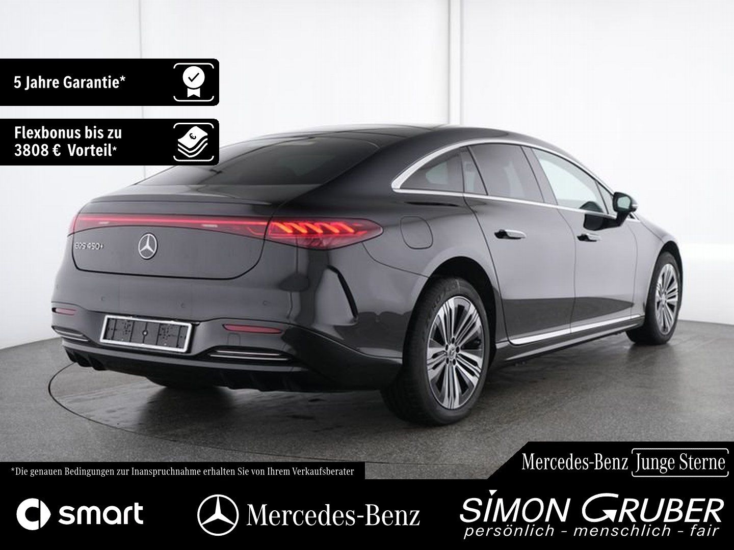 Fahrzeugabbildung Mercedes-Benz EQS 450+ Hyperscreen Sitzklima Mod 2025 118Kwh