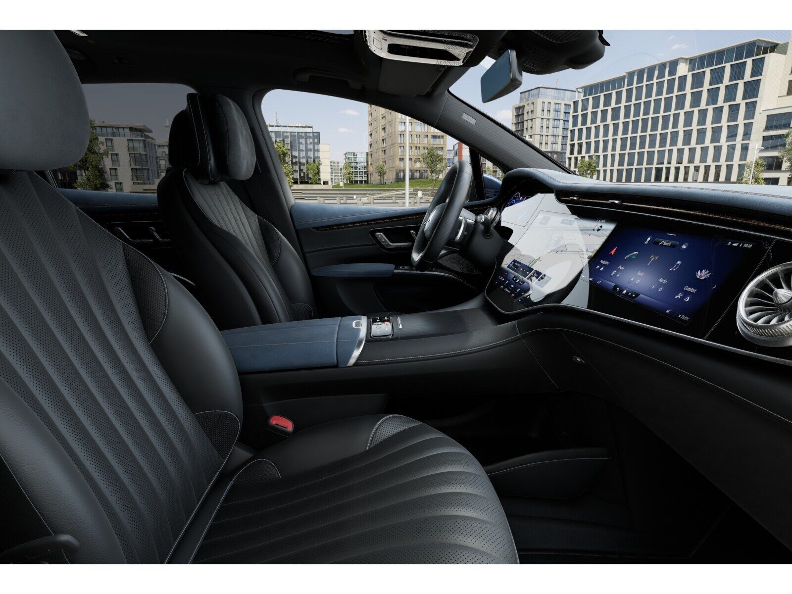 Mercedes-Benz EQS 450 4M SUV AMG-LINE-PREM.PLUS AHK PANO AIRMA foto 12