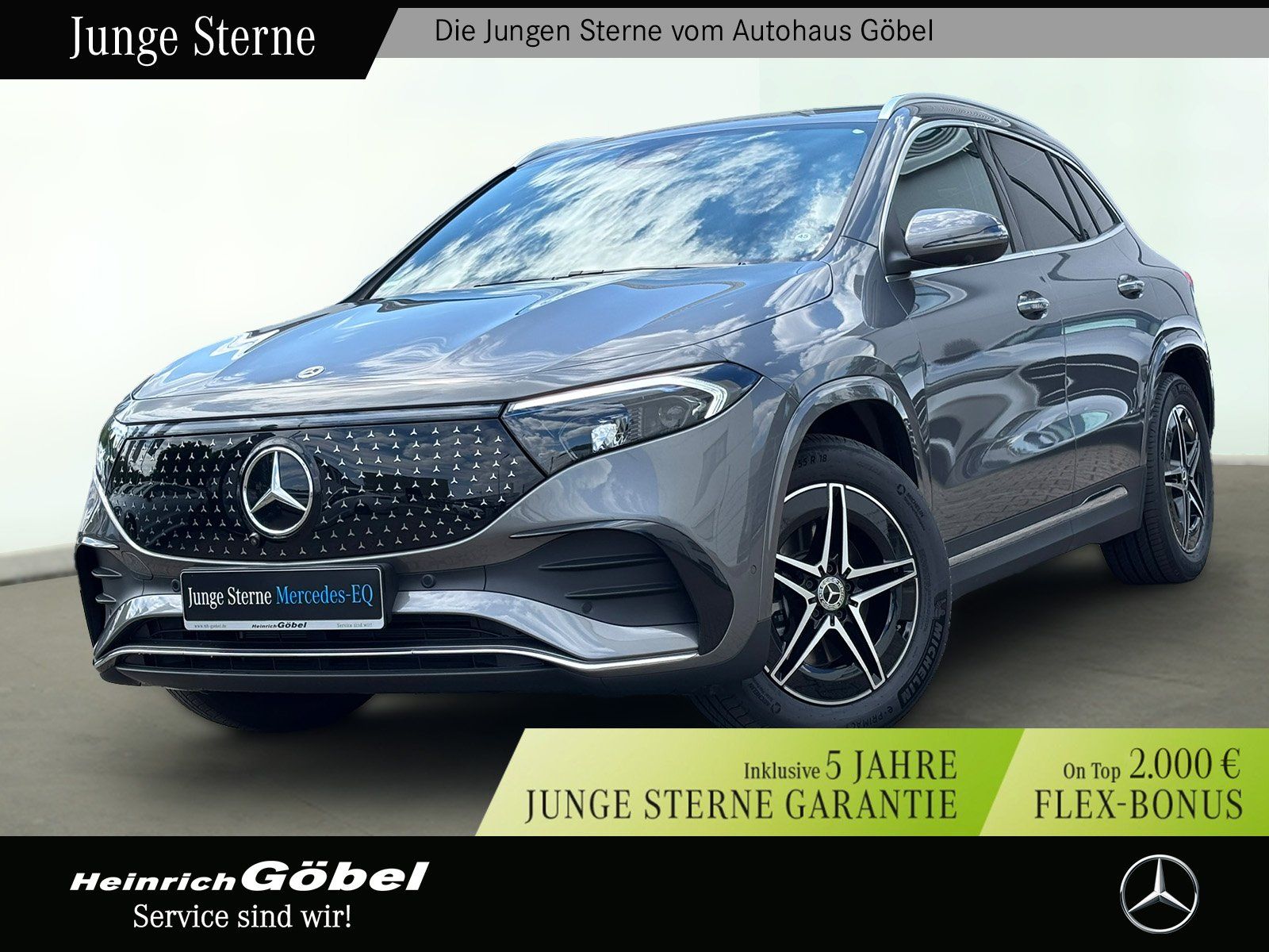 Fahrzeugabbildung Mercedes-Benz EQA 300 4M AMG*AHK*FAP*ADV-SOUND*360°KAM*AMBIENT