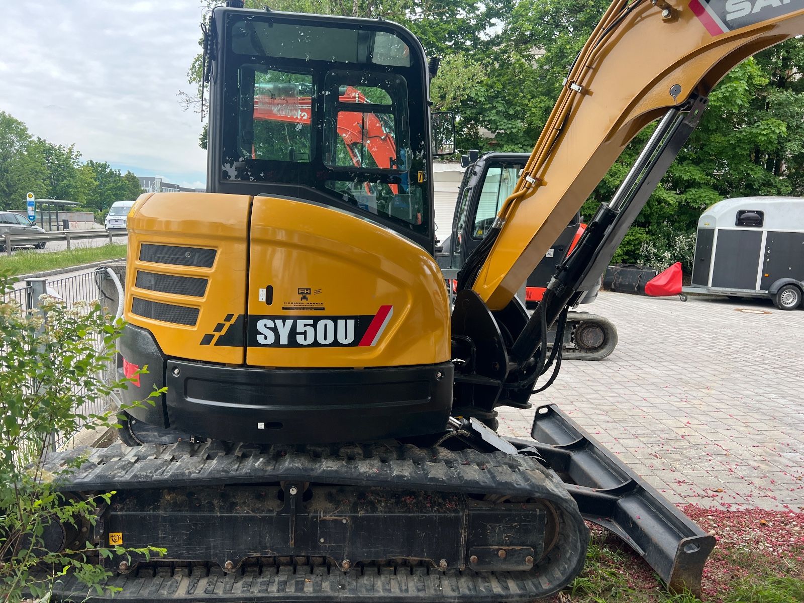 Fahrzeugabbildung Sany SY50U -Powertilt Hydrl. HS 03 ,