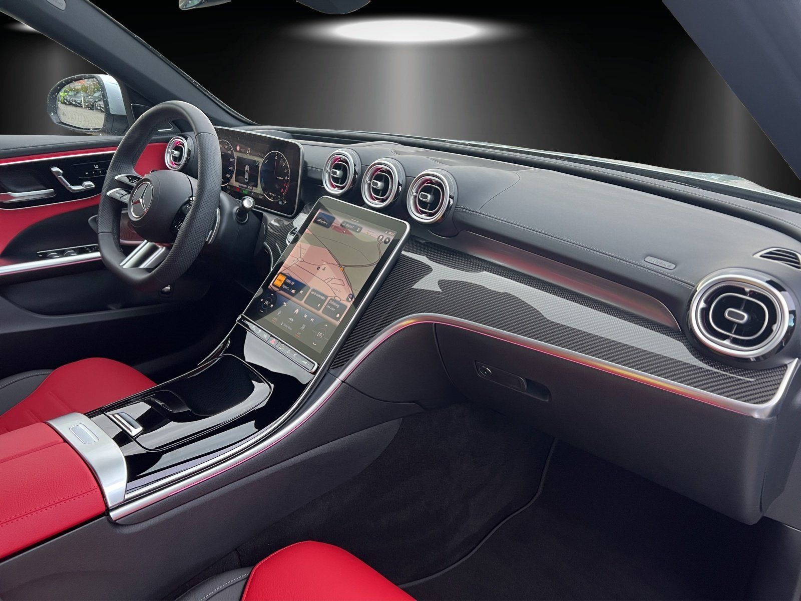 Fahrzeugabbildung Mercedes-Benz C300 de 4M AMG Premium DISTRO Carbon HUD Led.rot
