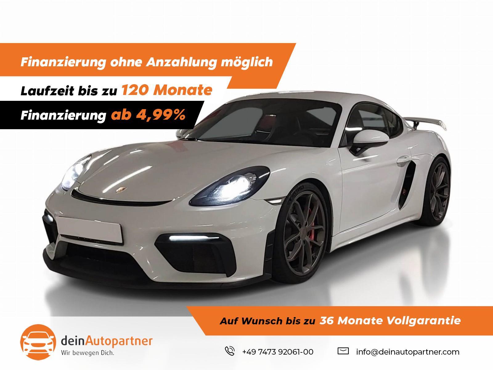 Porsche Cayman 718 Cayman GT4 PDK/SPORT CHRONO/PASM/AGA+  PDK