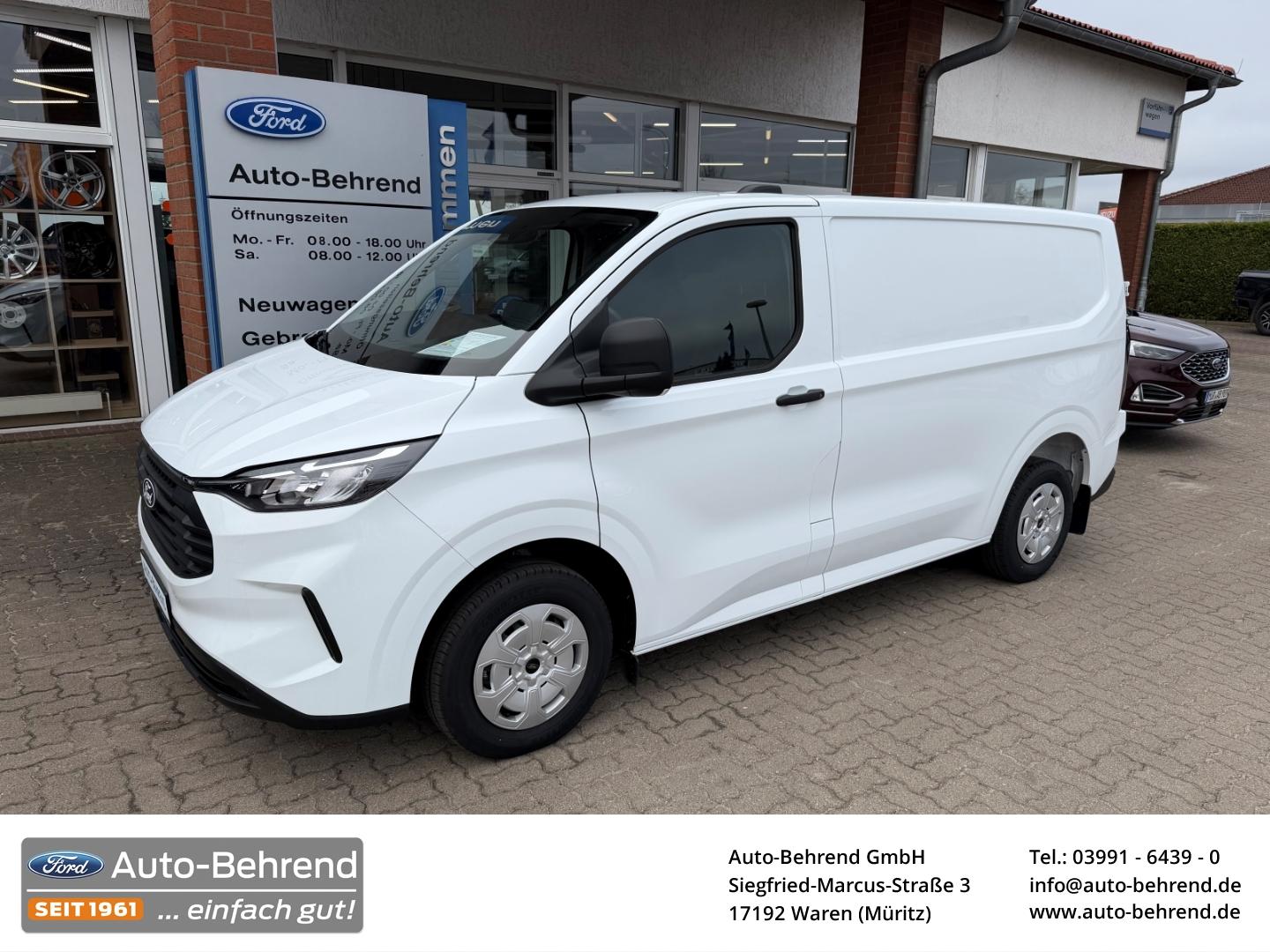 Ford Transit Custom Trend 2-Sitzer Standheizung AHZ
