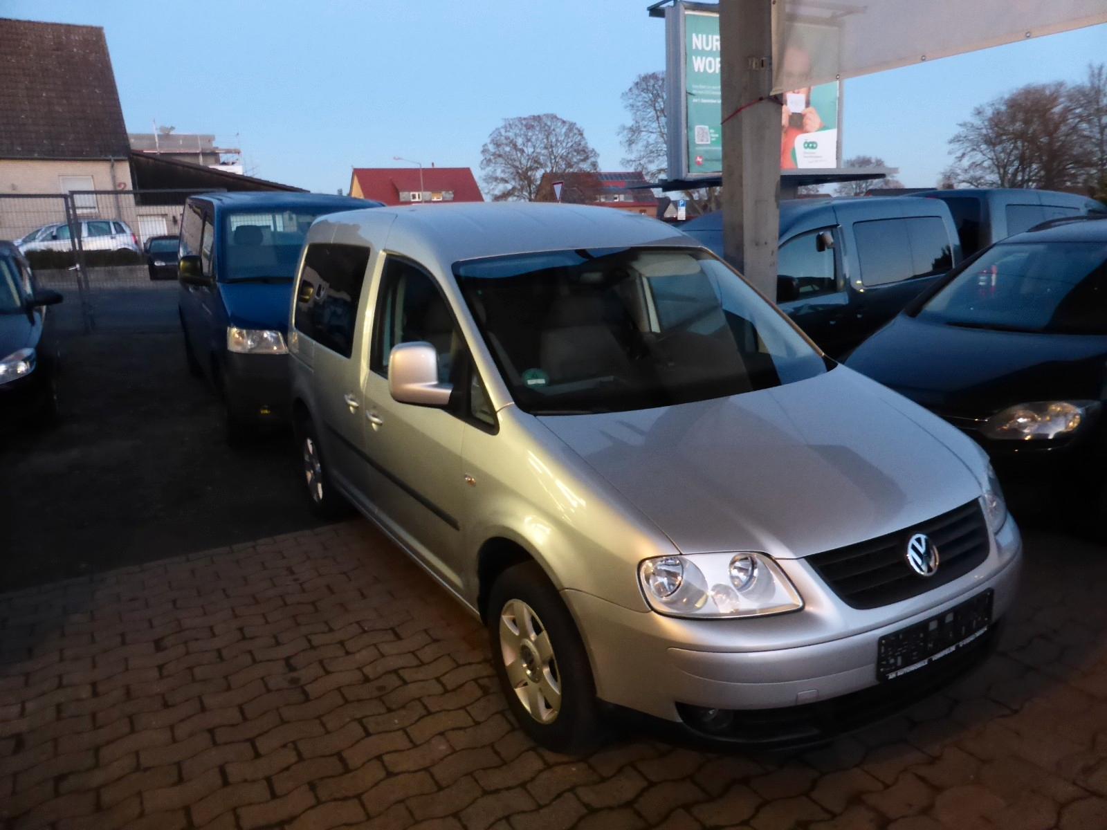 Volkswagen Caddy Life Team 1.6L,Klima,AHK+ZR+TÜV+Inspek. ne