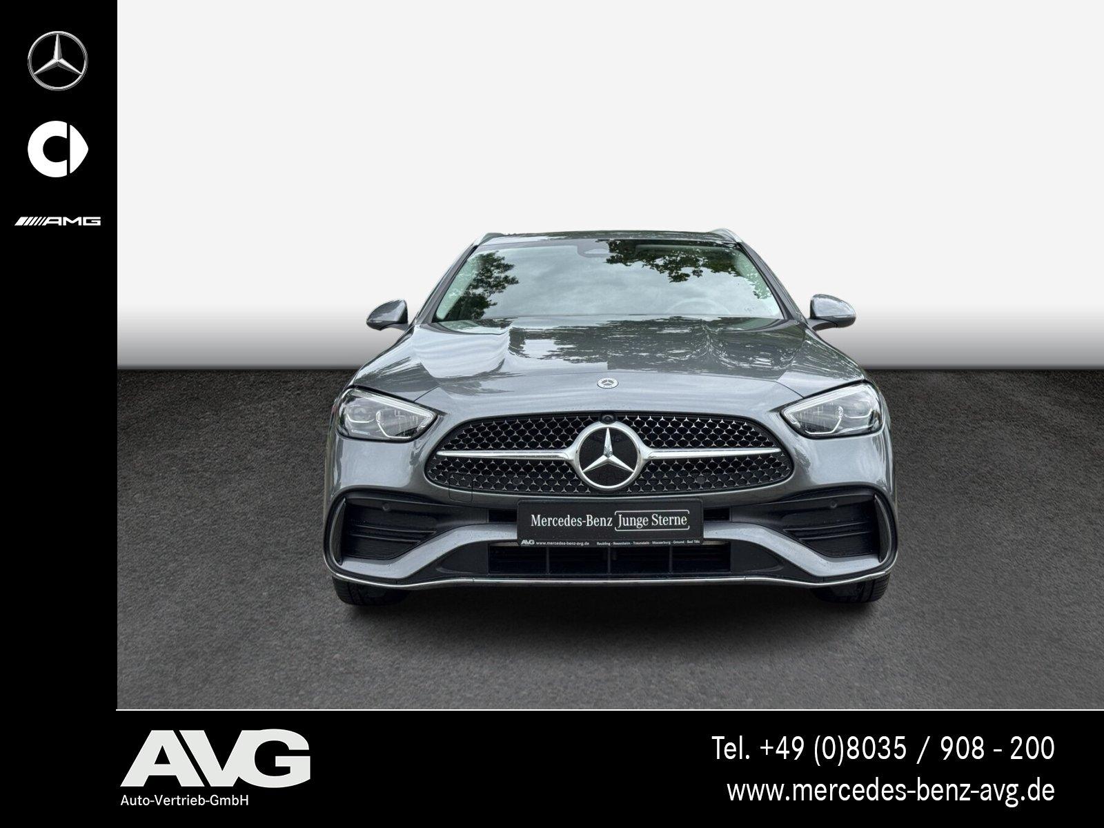 Mercedes-Benz C 180 T-Modell AMG MBUX Pano LED RFK Carplay KEY