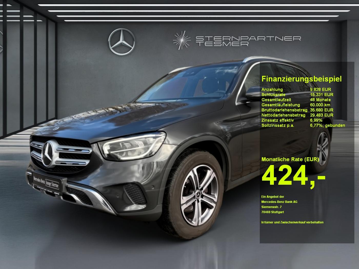 Mercedes-Benz GLC 220 d 4M MBUX+Memory+CarPlay+KAMERA+NAVI+AUT