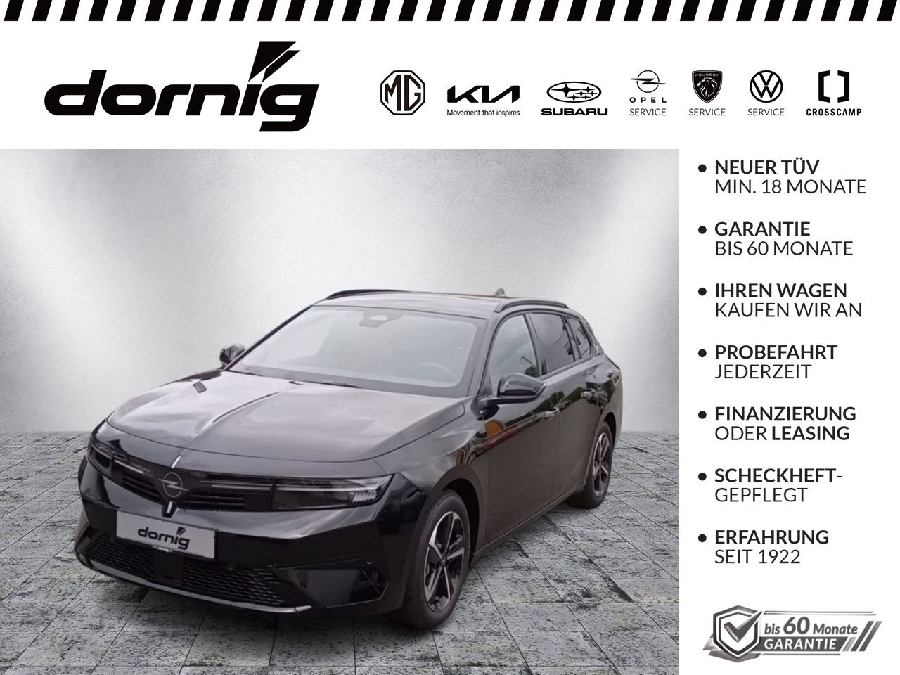 Opel Astra ST eDCT , abnehm. AHK, Sitzheizung, Kamera