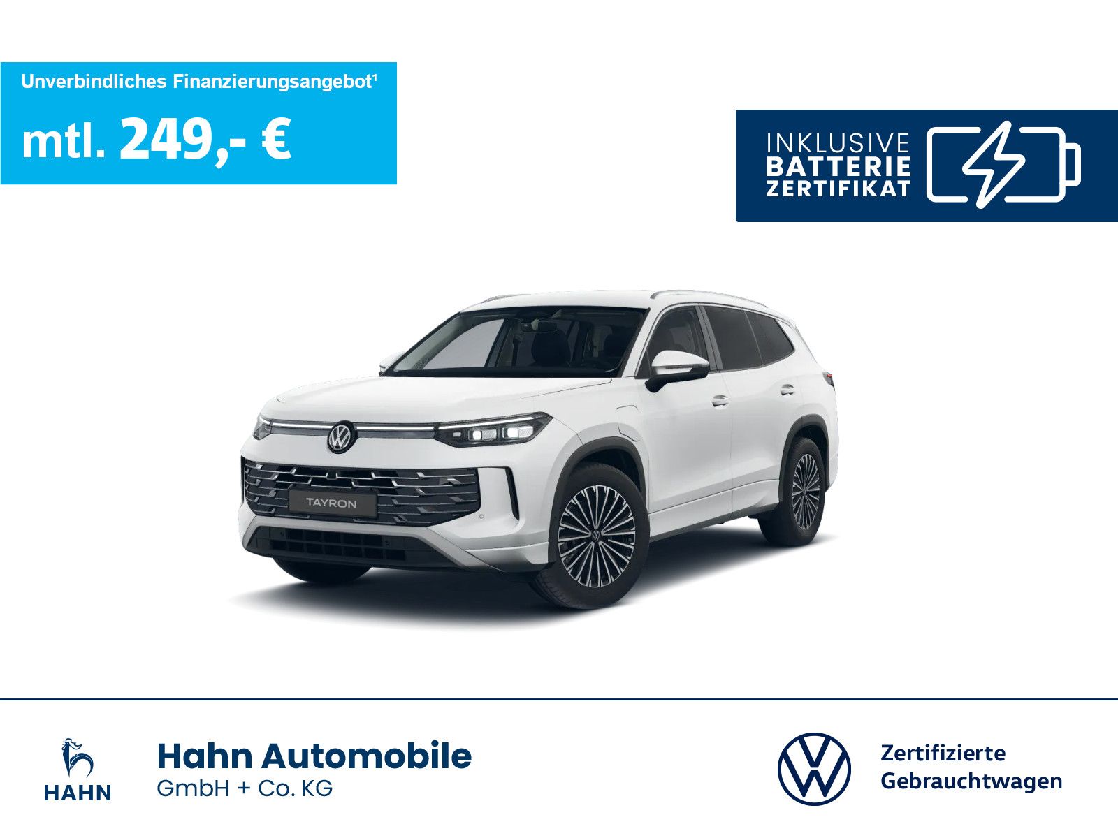Volkswagen Tayron 1.5eHybrid DSG Elegance Matrix AHK 360° foto 1