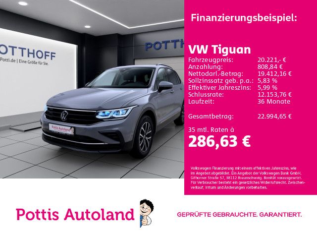 Volkswagen Tiguan 2.0 TDI DSG LIFE AHK MATRIX NAVI SITZHZG