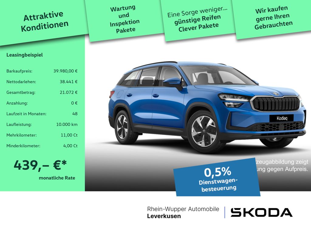 Kodiaq 1.5 TSI iV DSG Selection LED KAM SHZ PDC