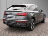 Audi Q5 Sportback 50 TFSIe S line Matrix, AHK, Sound - : Grau, Teilleder, Lederlenkrad