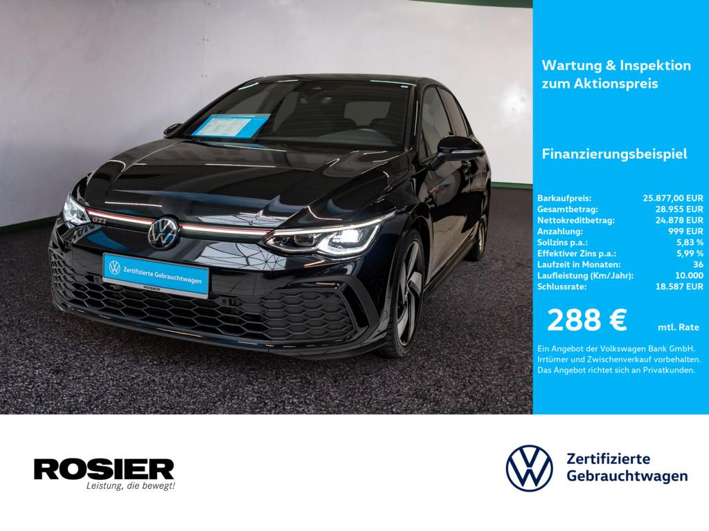 Volkswagen Golf VIII 2.0 TSI DSG GTI LED SPURH. SHZ KLIMA
