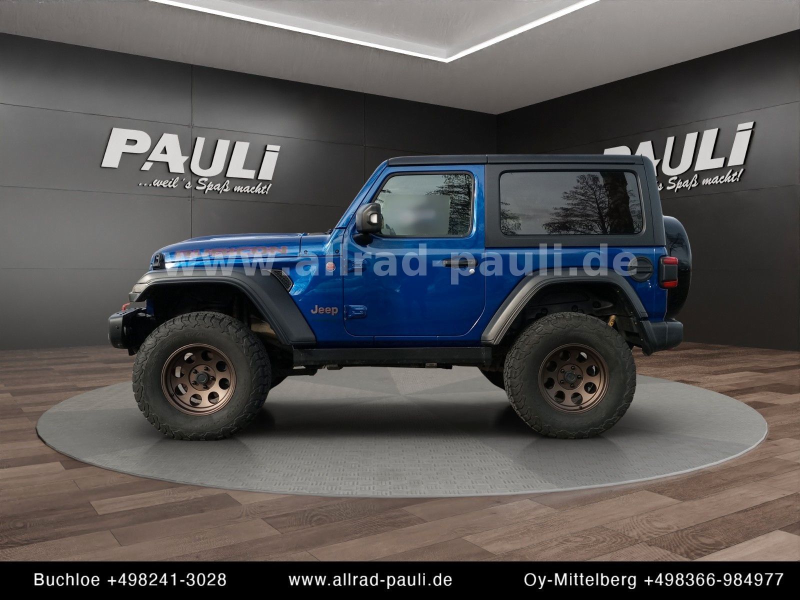 Jeep Wrangler 2.0 T-GDI Rubicon | Höher, Procomp