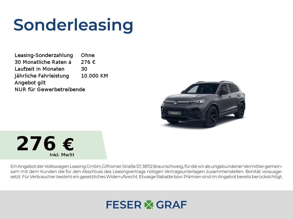Volkswagen Tiguan R-Line 2,0l TDI 150PS DSG*AHK*ACC*360°
