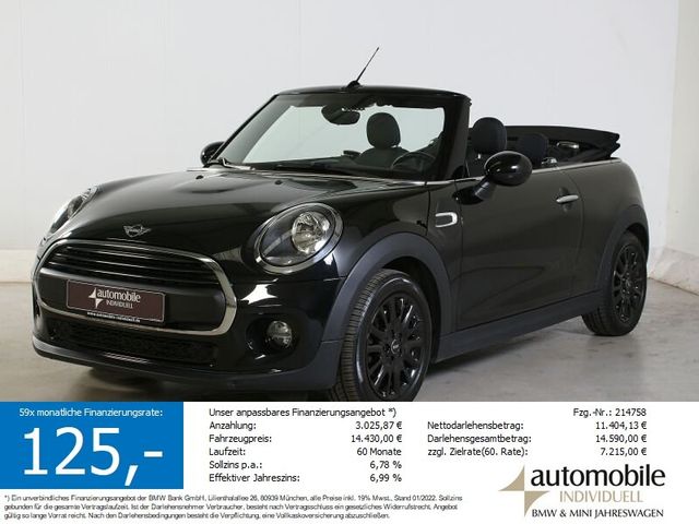 MINI One Cabrio Pepper Sitzheizung PDC Tempomat