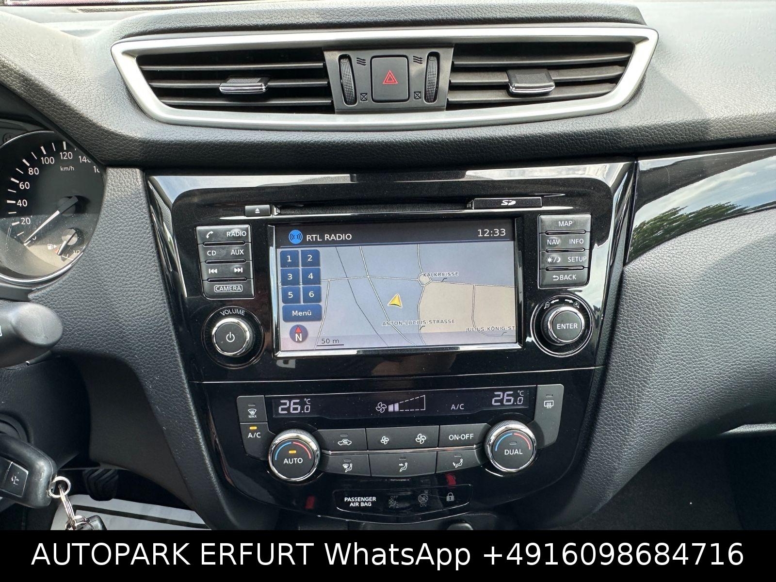 Nissan Qashqai Acenta*Klima*Temp*Phone*Navi*StzH*PDC*LE