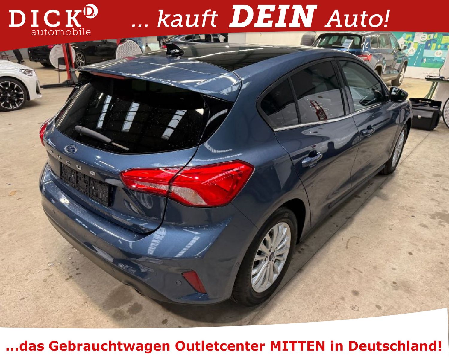 Fahrzeugabbildung Ford Focus 1.0 Titanium LED+/ACC/NAVI/SHZ/HUD/8Fa