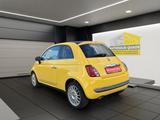 Fiat 500 Lounge El. Panodach Reifen-NEU SD Tel.-Vorb. - Fiat 500: Gelb