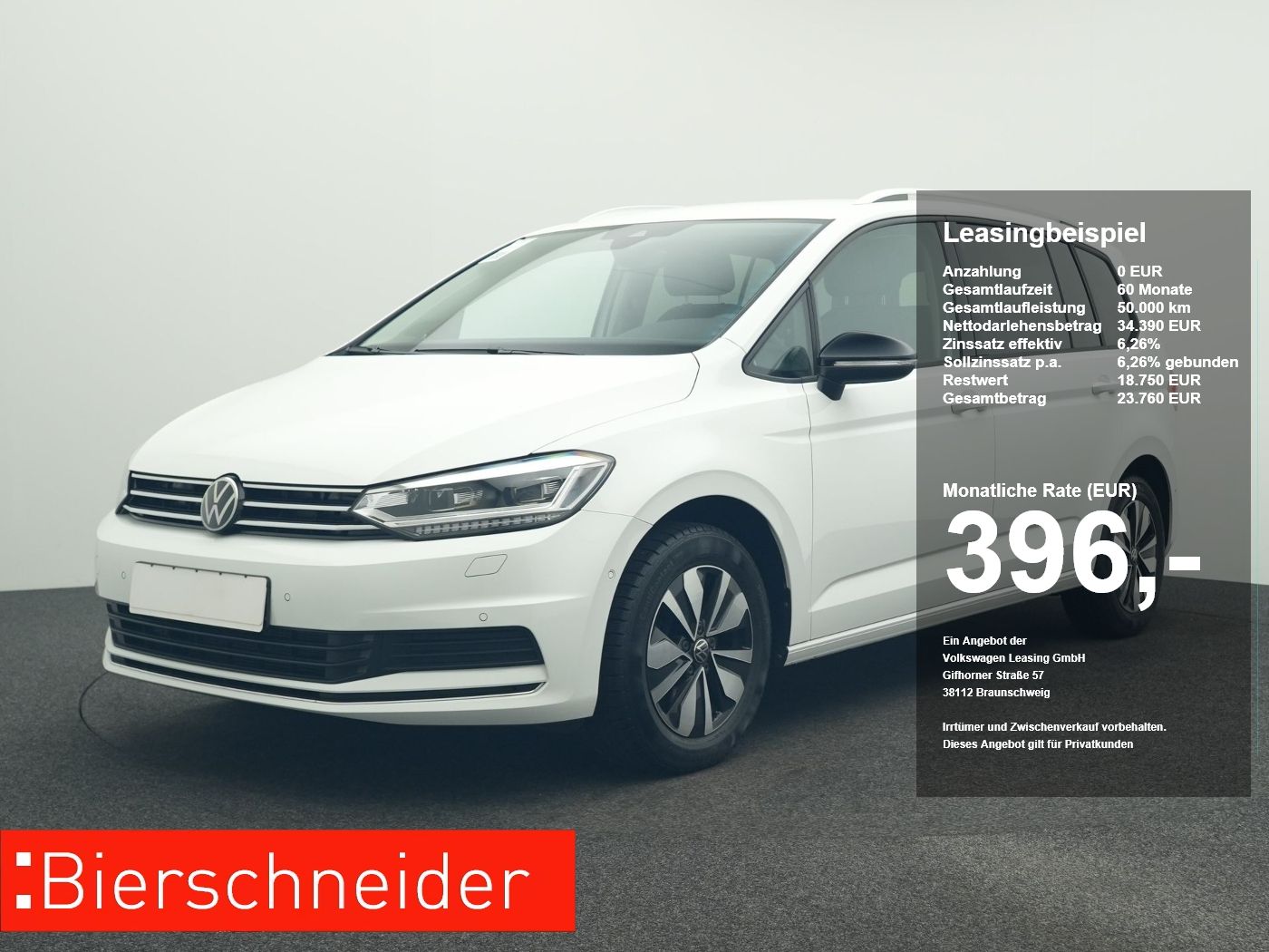 Volkswagen Touran 1.5 TSI DSG Goal 7-Sitz+MATRIX-LED-NAVI-S