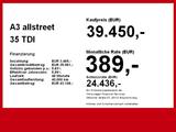Audi A3 allstreet 35 TDI ParkAss. HUD SpurH - Audi A3: Grün