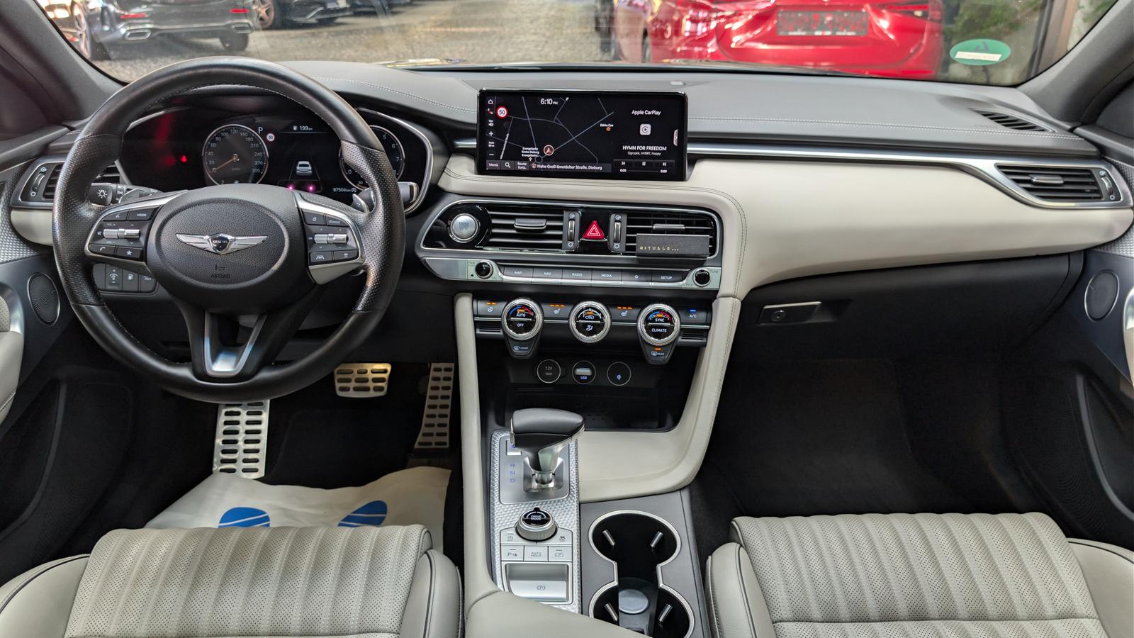 Genesis G70 2.0T 4WD Sport PANO*HuD*360°*ACC*SOUND*LEDER, миниатюра 25