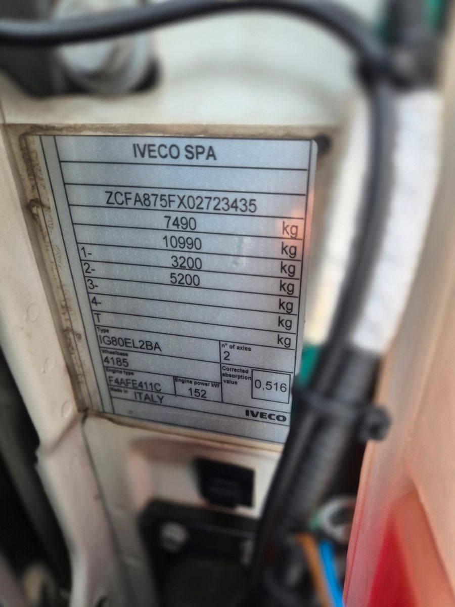 Fahrzeugabbildung Iveco Eurocargo 75-210 Koffer LBW