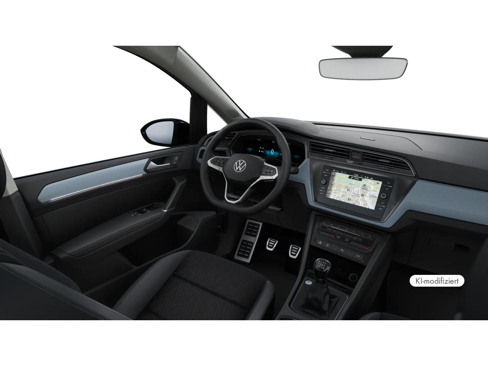 Volkswagen Touran ENERGY 1.5 TSI 7-Sitzer NAVI RFK el. Heck, миниатюра 10