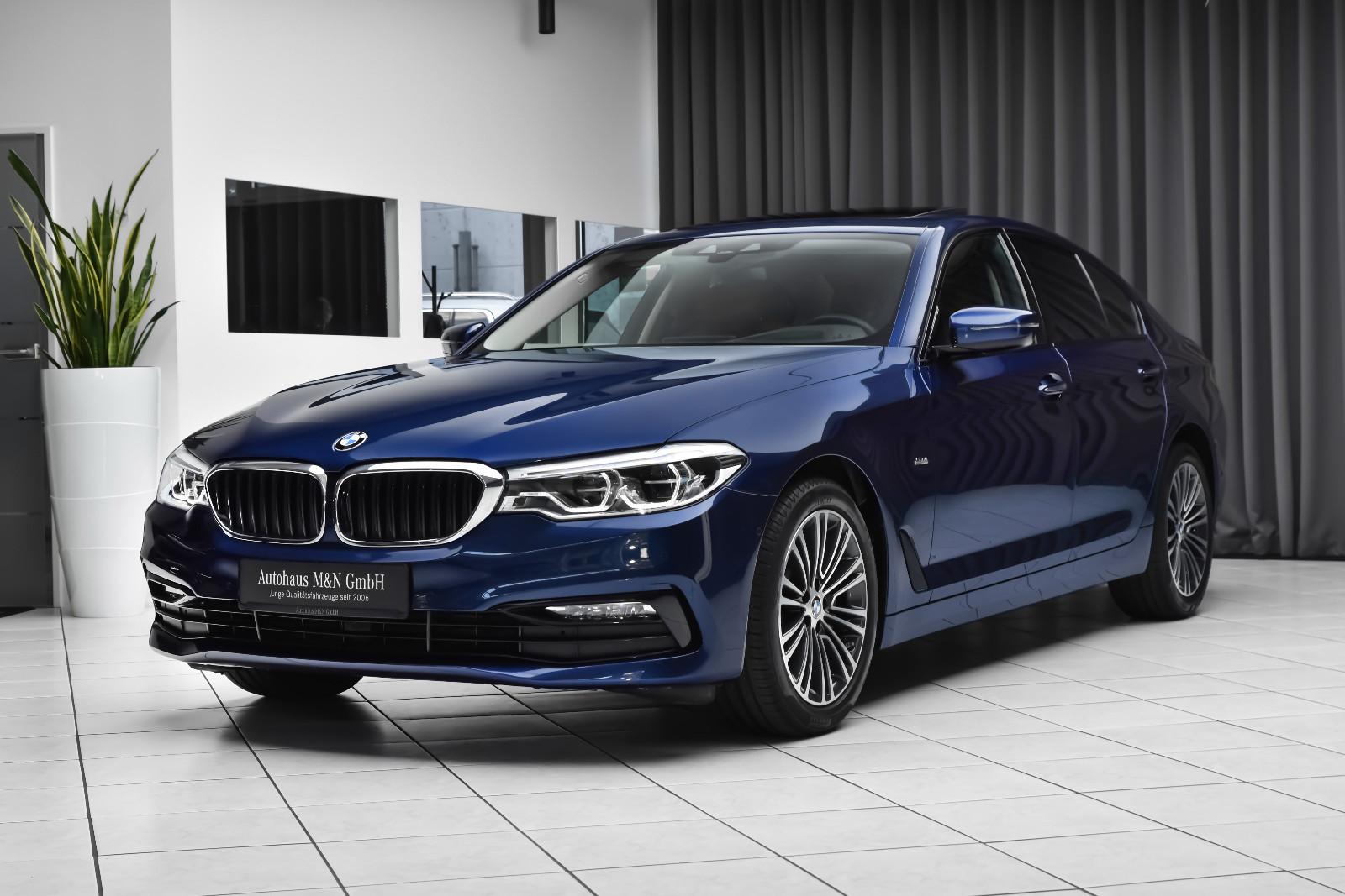 BMW 530D 3.0 265ch SPORT LINE - HUD - CUIR - TOIT PANORAMIQUE - CHAUFFAGE AUXILIAIRE