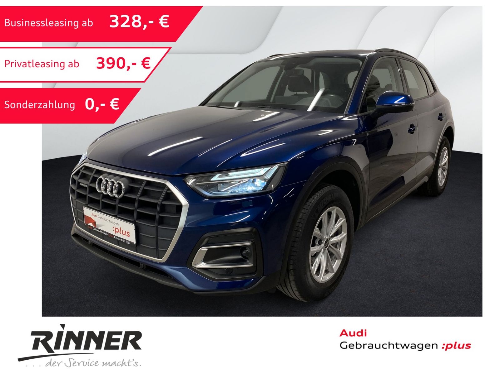 Audi Q5 40 TDI quattro LED+Navi+GRA+RFK+PDC plus
