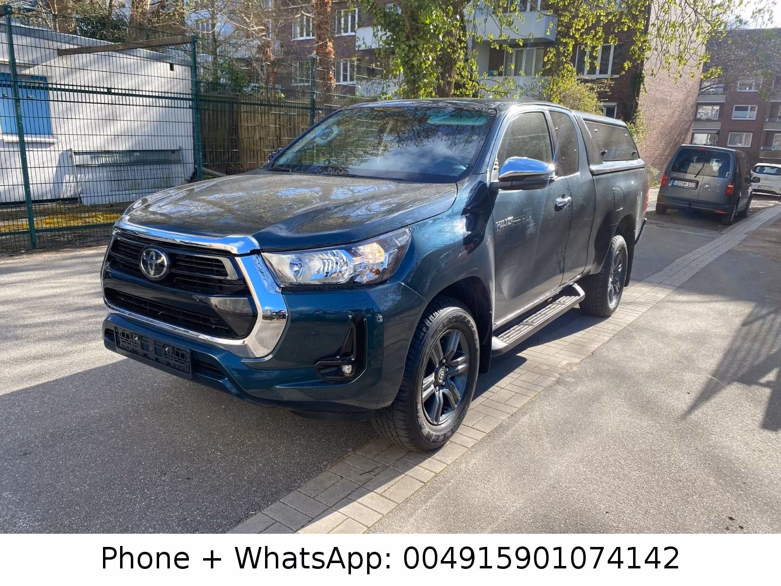 Toyota Hilux 2.4 D 1,5-ExtraCab 4x4 Klima Navi dF33AB