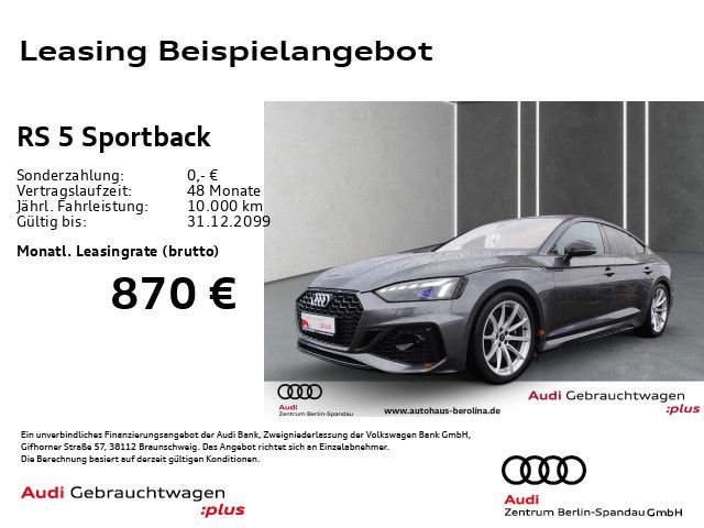 Audi RS5 Sportback *MATRIX*HuD*B&O*NAV+*ACC*Virt.C+*
