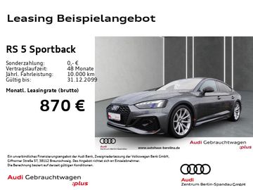 Audi Leasingangebot: Audi RS5 Sportback *MATRIX*HuD*B&O*NAV+*ACC*Virt.C+*