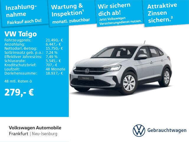 Volkswagen Taigo 1.0 TSI LED Alu16" Klima