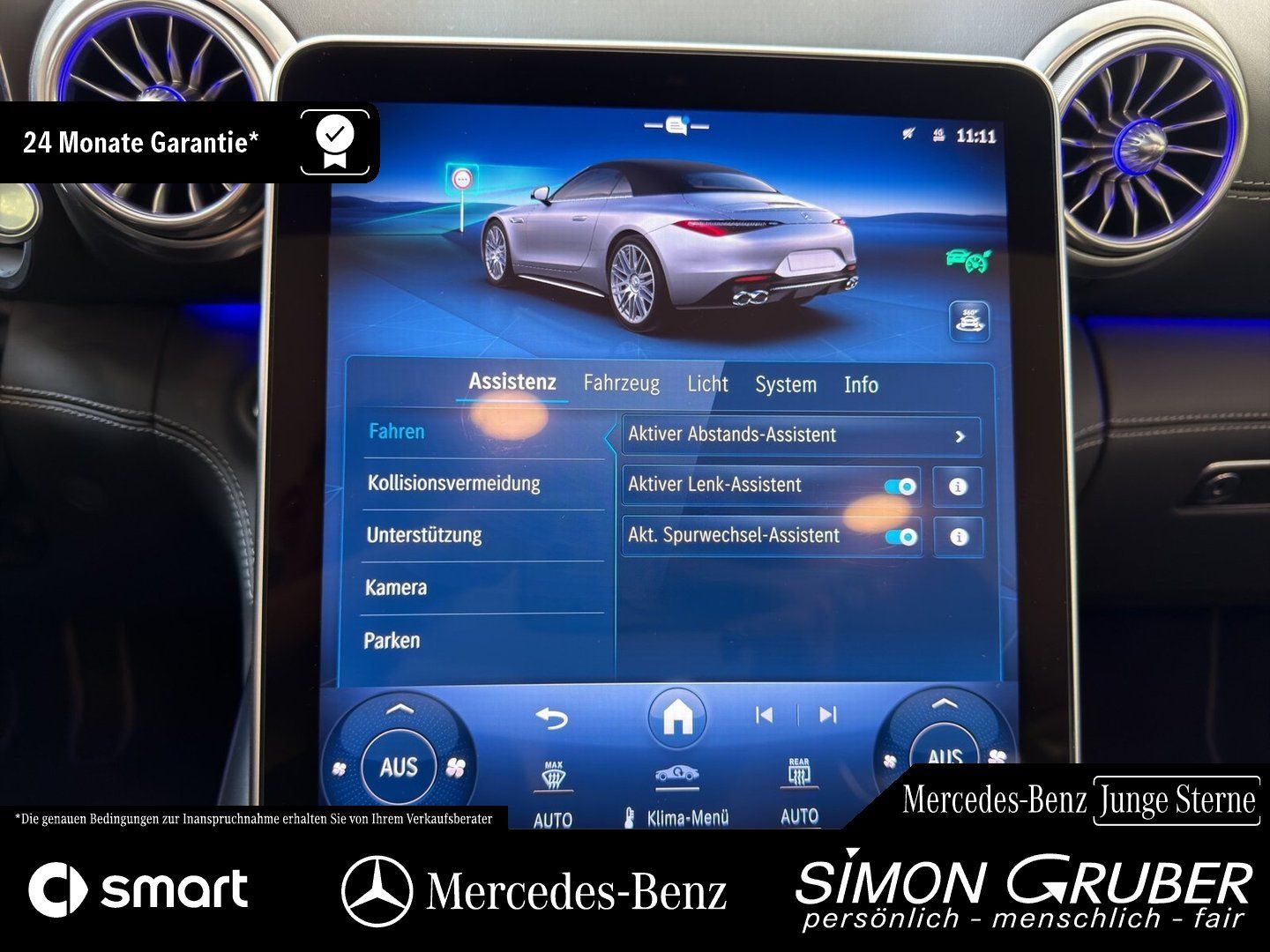 Fahrzeugabbildung Mercedes-Benz SL 43 AMG Nappa Sitzklima Massage Burmester