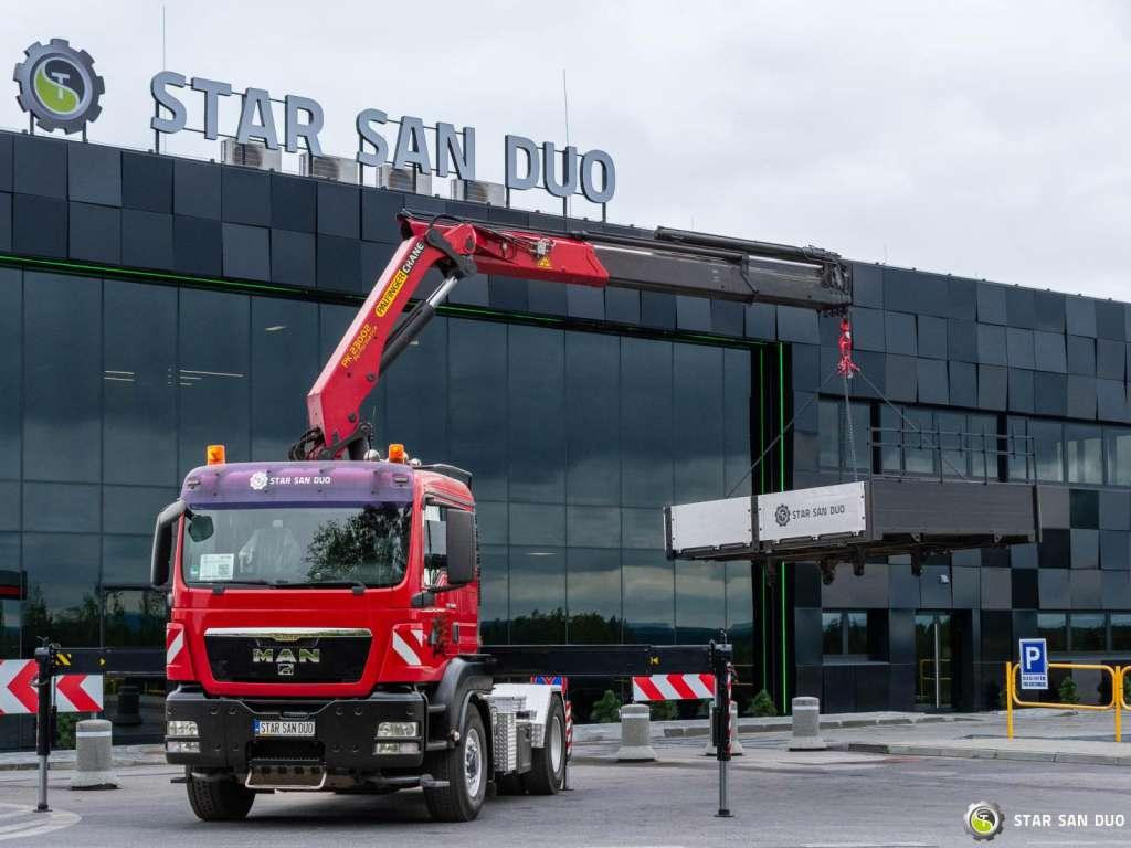 MAN  TGS 18.440 4x4H PALFINGER PK 23002 Crane Tracto