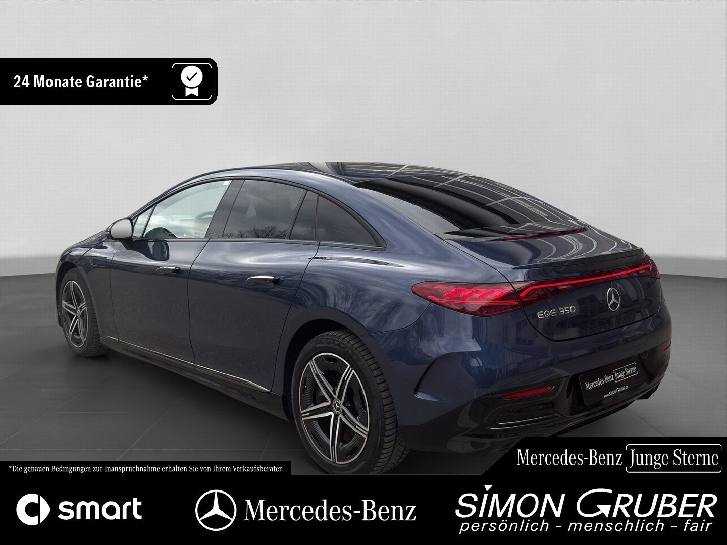 Fahrzeugabbildung Mercedes-Benz EQE 350 Edition AMG AHK WP Burm DigiL Mod 2024