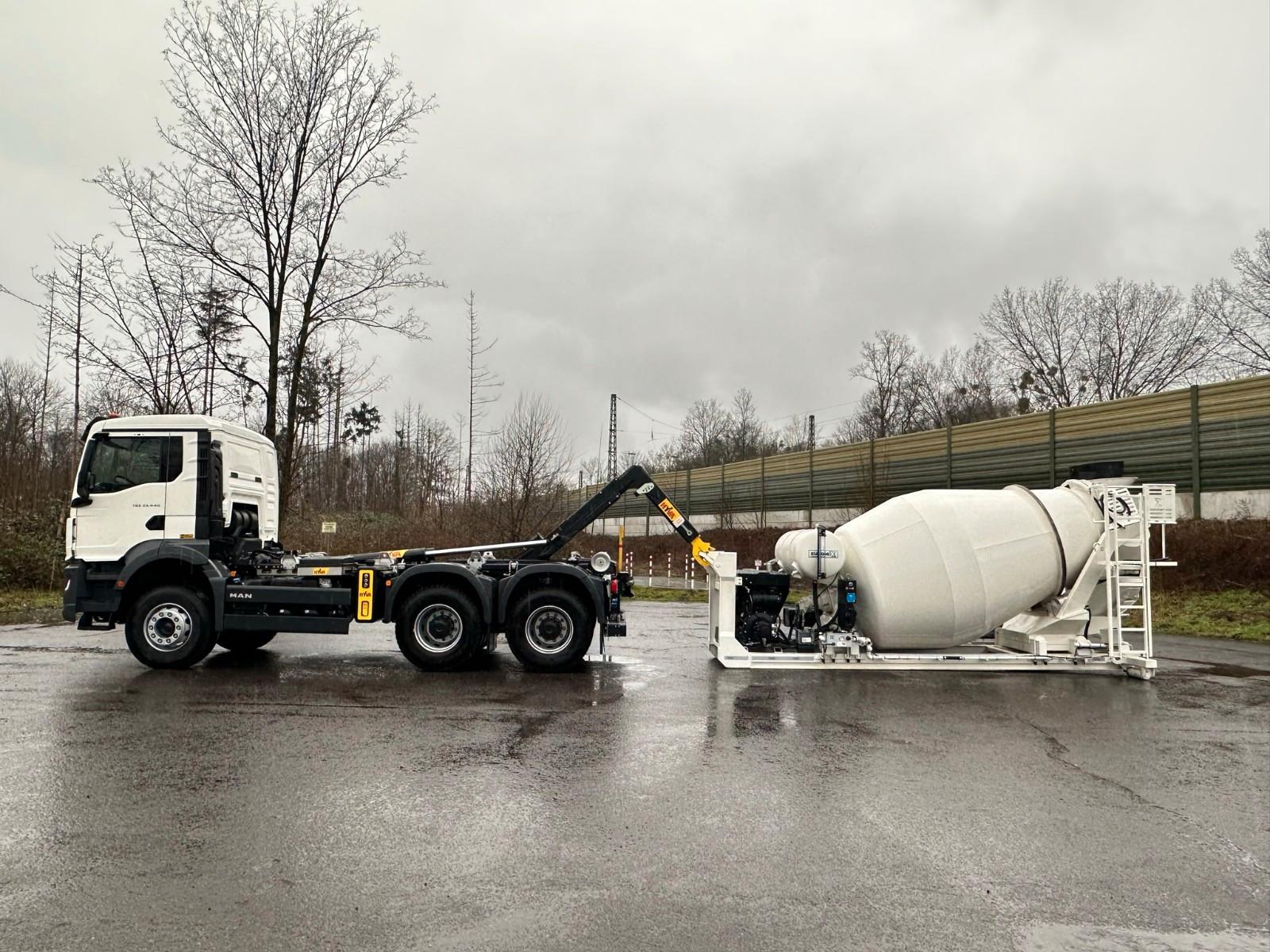 MAN TGS 33.480 6x4 Euro6e Abroller + Fahrmischer