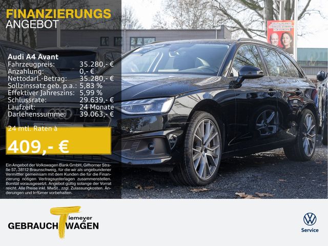 Audi A4 Avant 40 TFSI BUSINESS NAVI+ LM19 AHK LED