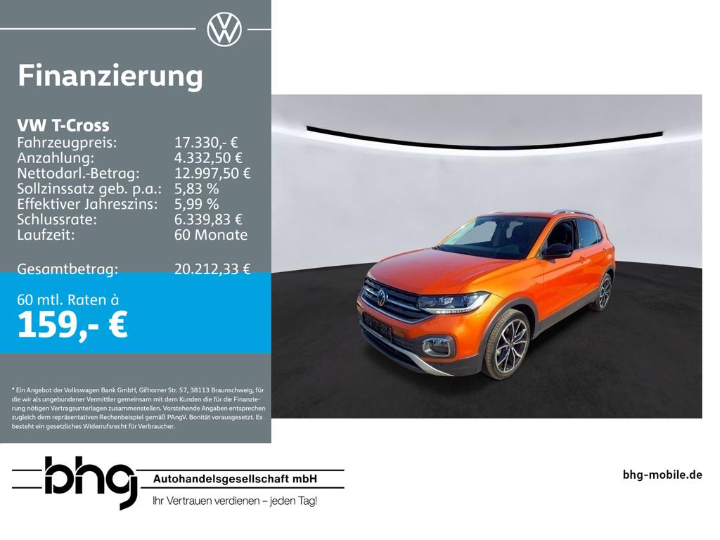 Volkswagen TCross 10 TSI STYLE 2022