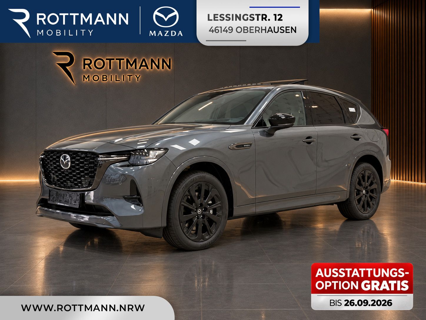 Mazda CX-60 PHEV 327ps Aut. AWD Homura Plus
