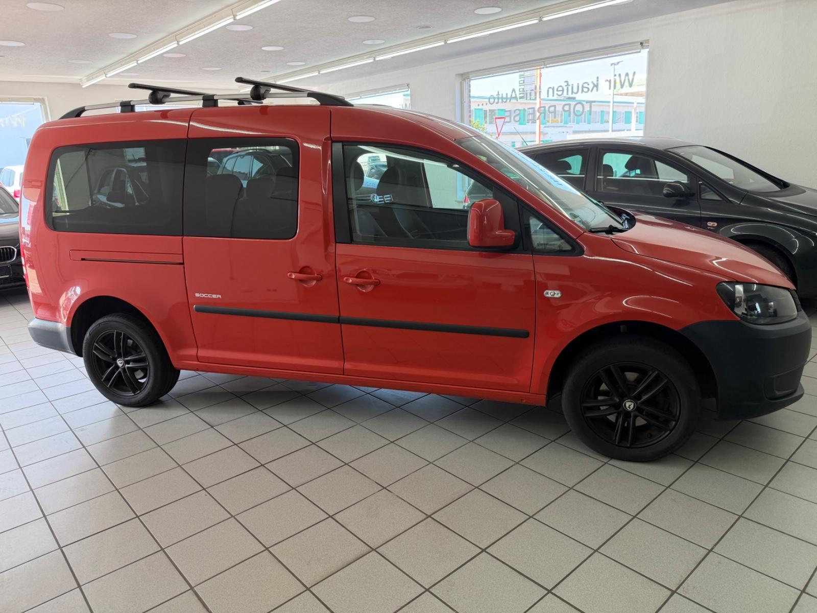 Volkswagen Caddy Maxi Soccer Trendline TÜV&AU neu&Garantie