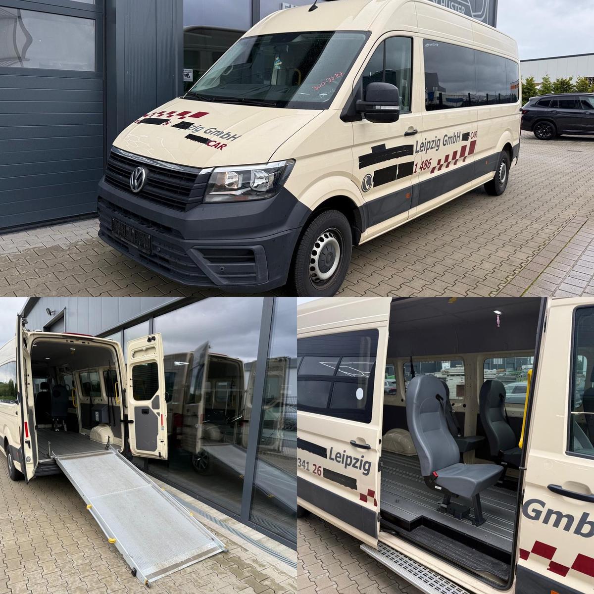 Volkswagen Crafter 2.0 TDI lang Hoch Taxi Rollstuhlrampe