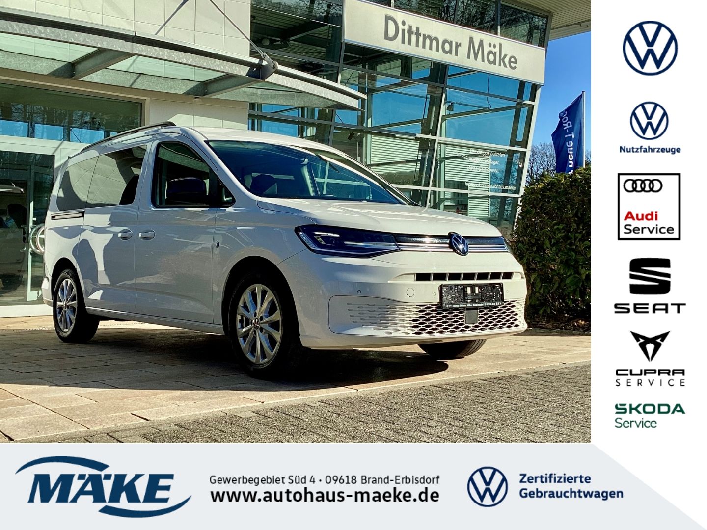 Caddy Maxi Kombi 2.0TDI 5-Si. ALU ACC PDC LED NA