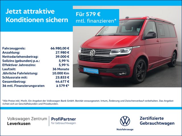 Volkswagen T6.1 California Ocean 4M DSG AHK NAVI DIFF DCC