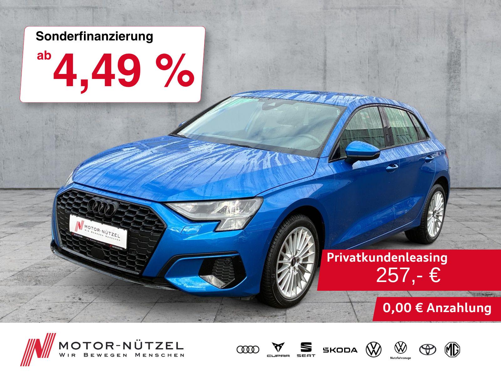 Audi A3 Sportback 30 TFSI ADVANCED RFK+GRA+DAB+MFL