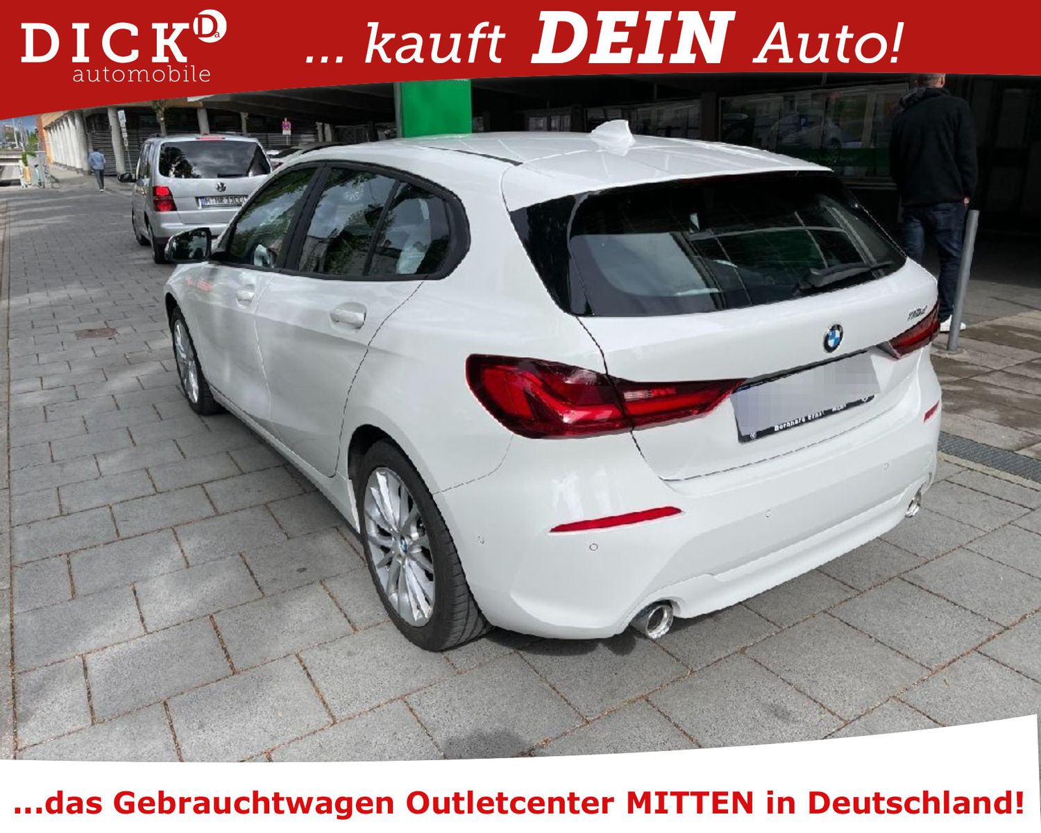 Fahrzeugabbildung BMW 118d Aut. LED/NAVI+/VIRTU/HIFI/DAB/SHZ/AHK/8Fa
