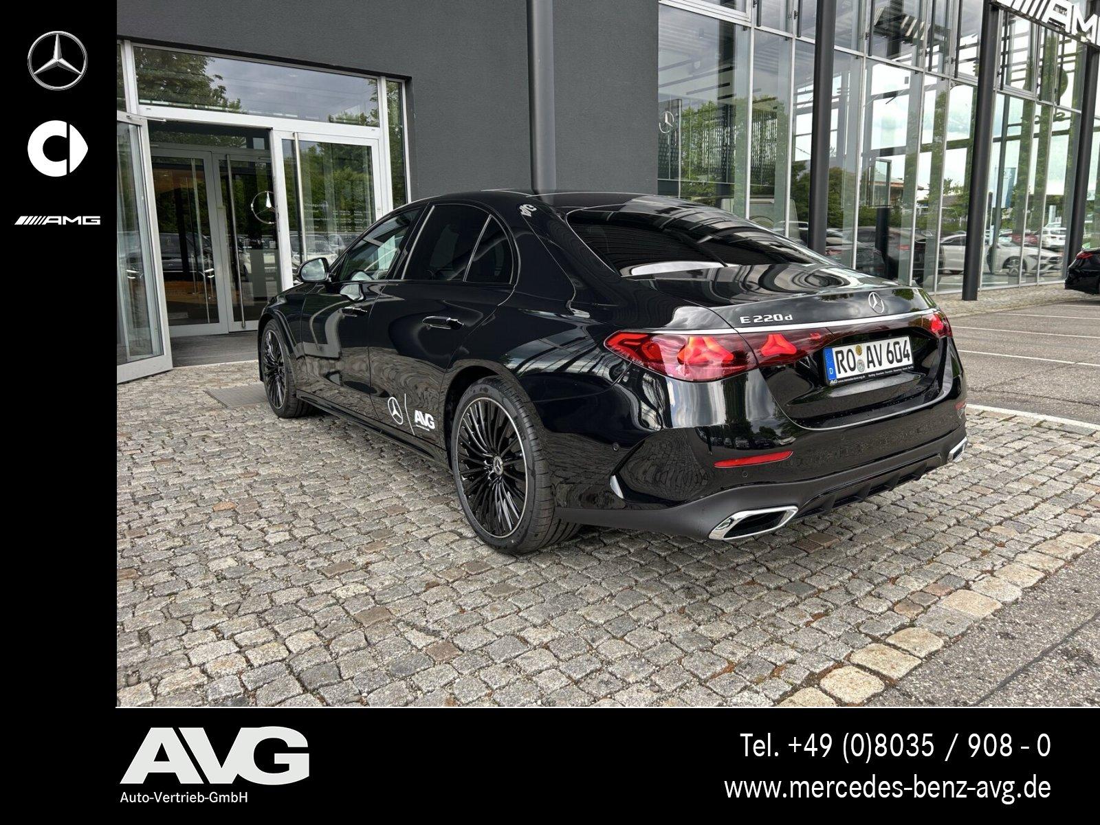Mercedes-Benz E 220 d AMG Night Edition Burmester® Pano 360°