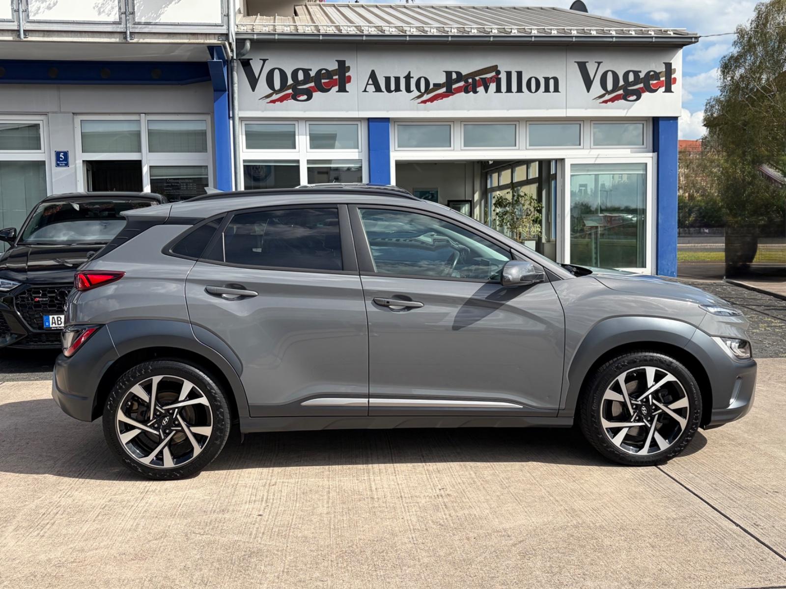 Hyundai Kona Prime 4WD LEDER/HUD/DACH/AHK/LED/NAVI/1.Hd!