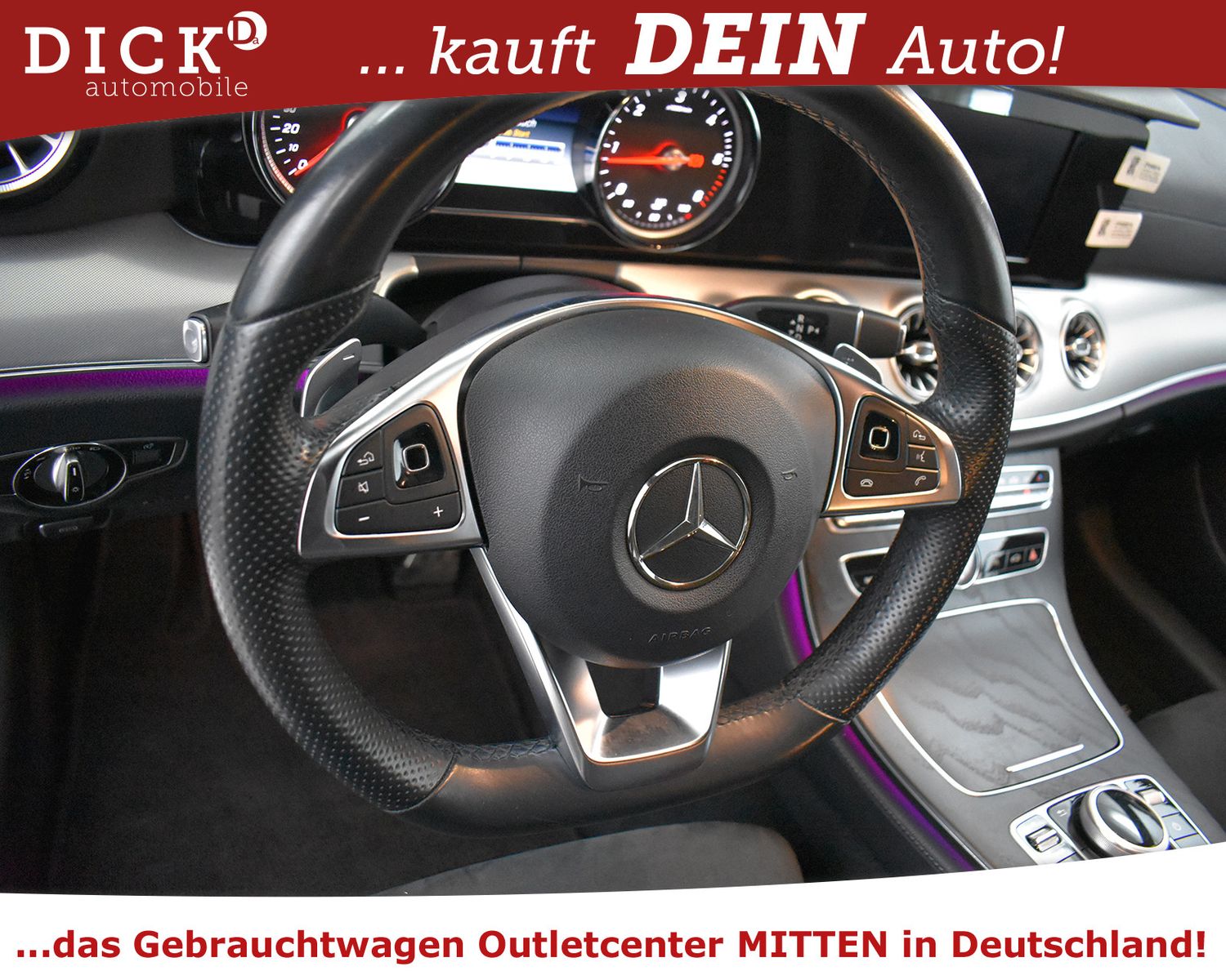 MERCEDES-BENZ E 220d Coupe 2X AMG Line NIGHT+LED+SHZ+KAMER+19" - Image 15